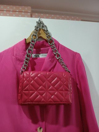 Blazer con pantalony Bolso a juego,15e sin
