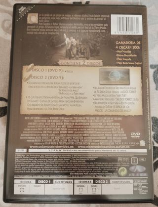 El señor de los anillos "la comunidad del anillo"