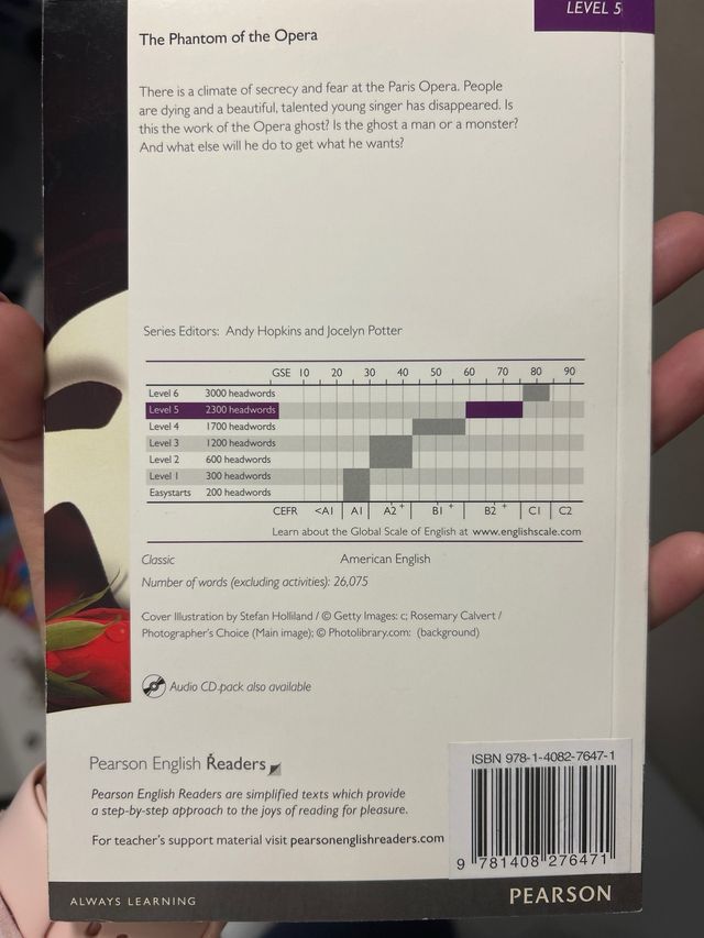 Level 5: The Phantom of the Opera Book and MP3