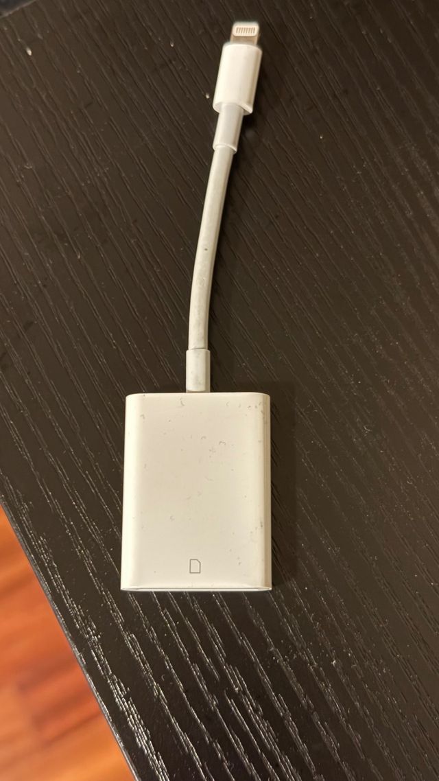 Adaptador Apple Lightning a SD original