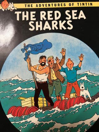 Comic Tintin en inglés