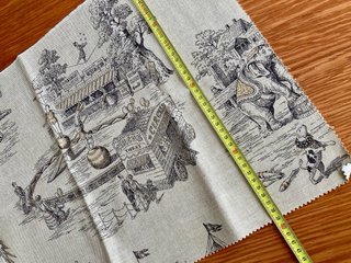 Tela vintage Circo para cojines 2 uds 60 x 39cm