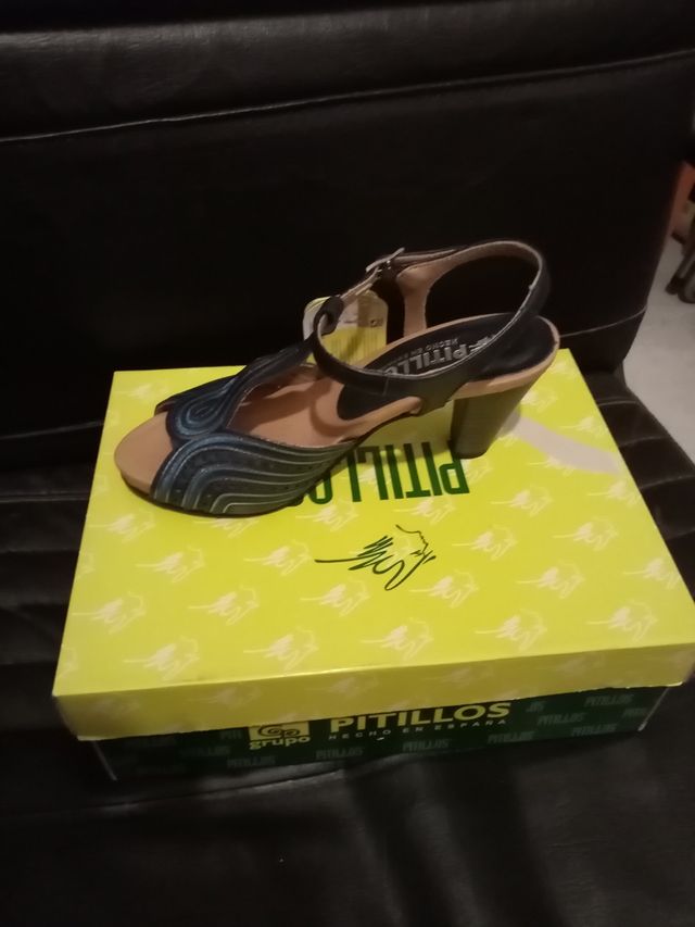 Zapatos piel pitillo