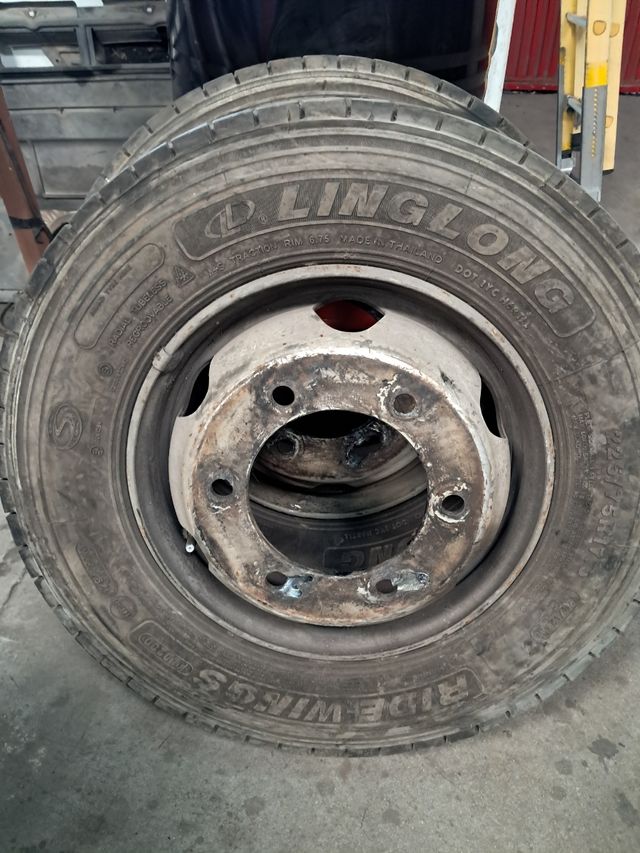 Neumático 225 75 17.5 Carga