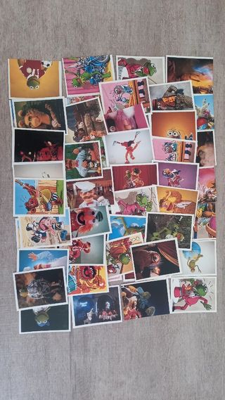 Cromos album Los teleňecos.