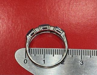 Anillo y pendientes brillantes oro y topacios