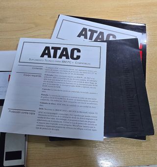 ATAC PC año 1990 Versión original España