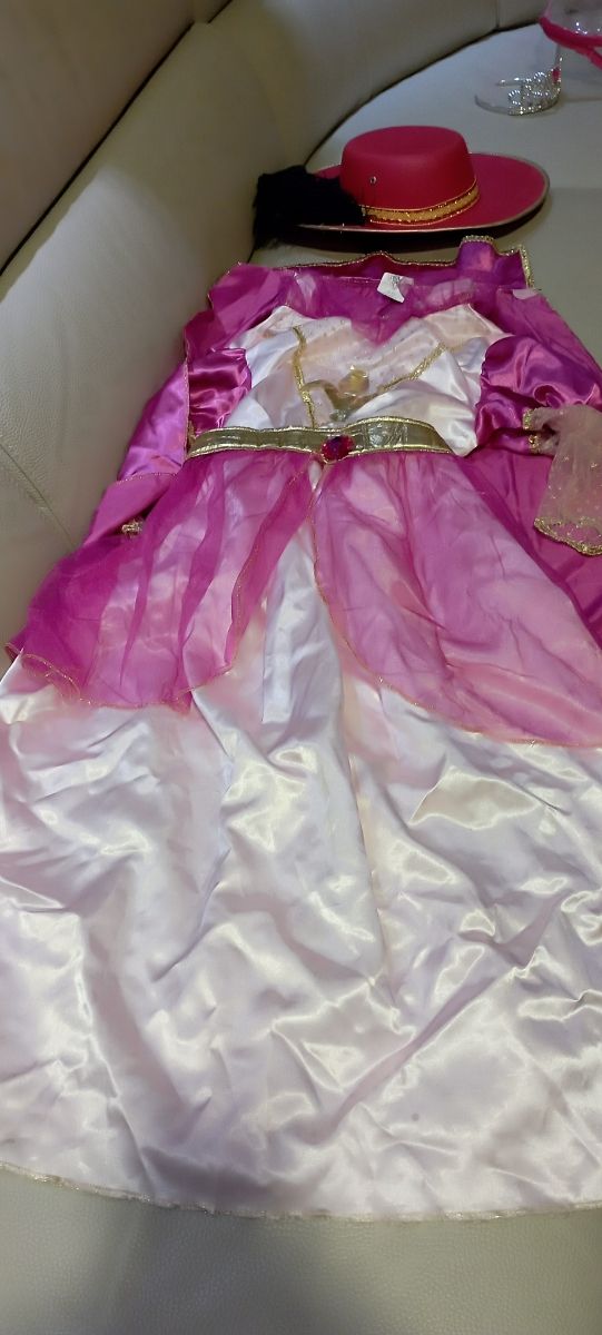 Vestito di carnevale lady moschettiere