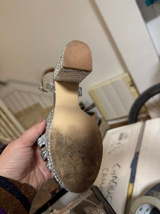 Sandalia plataforma mujer