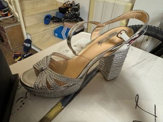 Sandalia plataforma mujer