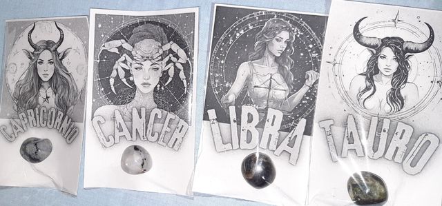 Lote 12 horóscopos mujer  +mineral