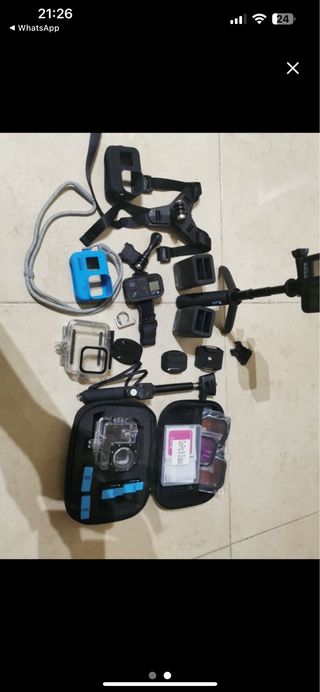 Gopro hero 8 black mas accesorios