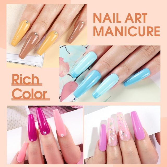 NUEVO UÑAS: 20 esmaltes, lampara LED...