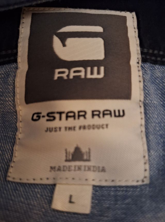 Camisa vaquera G star,Gstar raw,t L