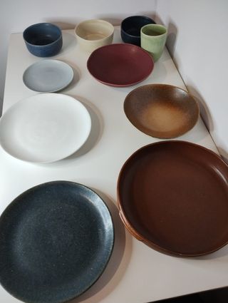Conjunto de vajillas