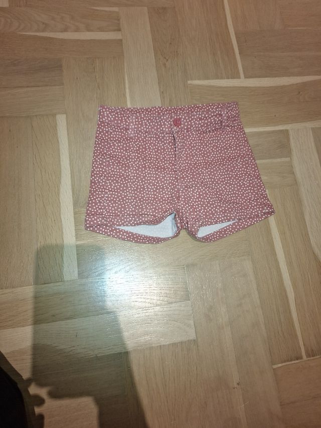 Pantalón corto niña 3-4 años, 104 cm