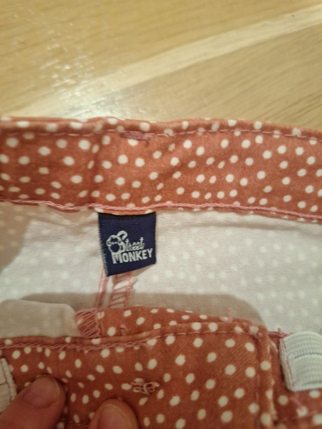 Pantalón corto niña 3-4 años, 104 cm