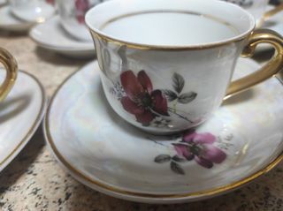 Juego de café cerámica vintage