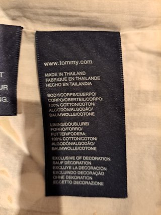 Vestido de tirantes  de Tommy HILGFER