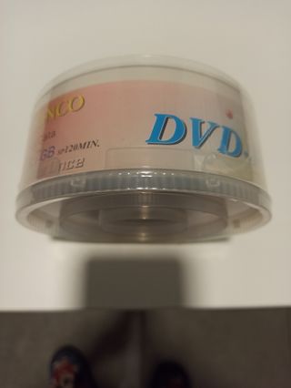 Dvd virgen 25 unidades