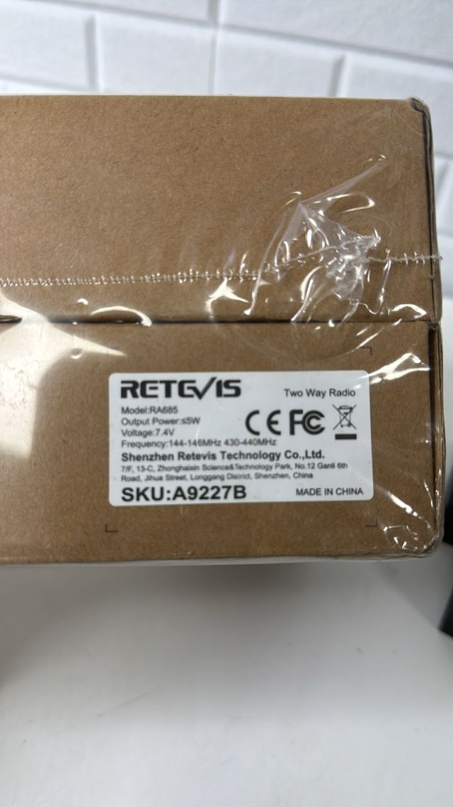 Walkie Talkie Banda Dual