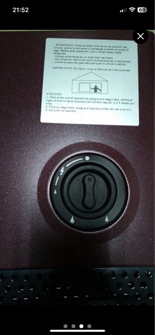 Estufa orbegozo HBF 95