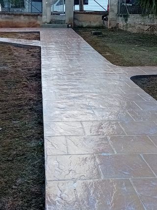 Hormigón impreso 