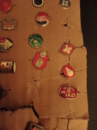 Lote de 23 insignia original vintage