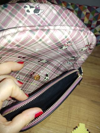 BOLSO/ MOCHILA ROSA PARFOIS