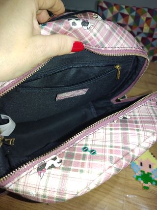 BOLSO/ MOCHILA ROSA PARFOIS