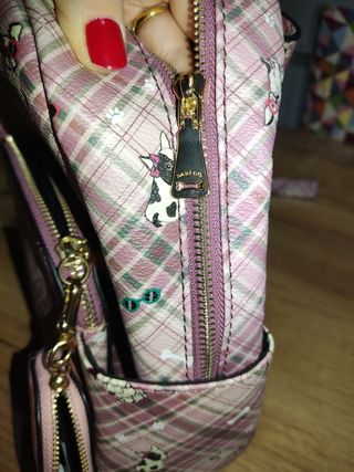 BOLSO/ MOCHILA ROSA PARFOIS