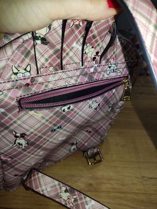 BOLSO/ MOCHILA ROSA PARFOIS