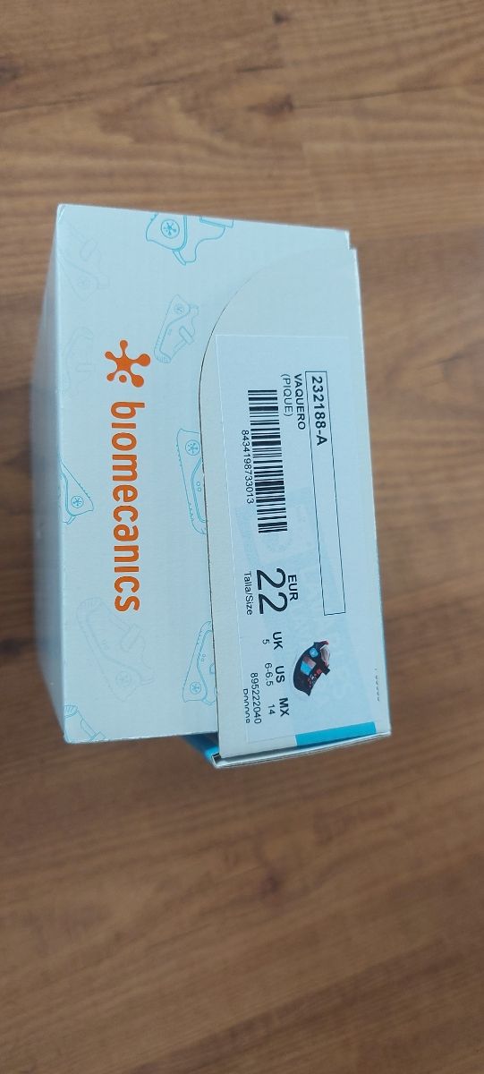 Sandalias niño BIOMECANICS talla 22