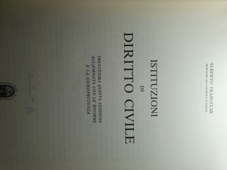 Istituzioni Di Diritto Civile