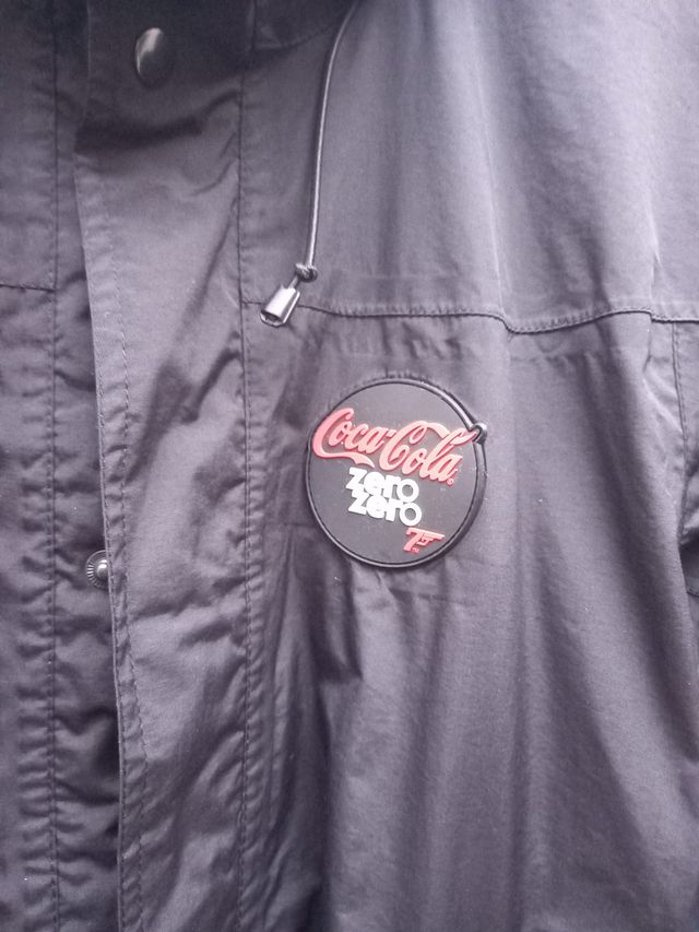 chaqueta de Coca Cola negra Talla L