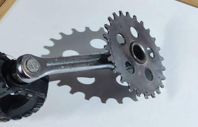 Biela plato trial BMX