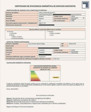 Certificado energético