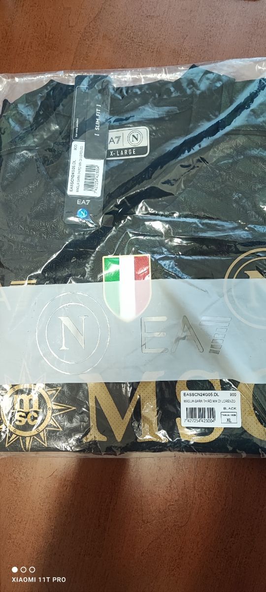 Maglia preparata Ssc Napoli Di Lorenzo 