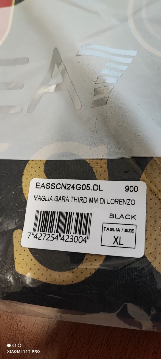 Maglia preparata Ssc Napoli Di Lorenzo 