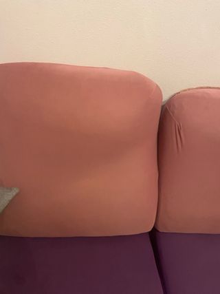 Fundas sofa ajustables rosa