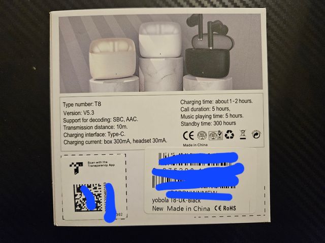 Auricolari bluetooth Yobola T8