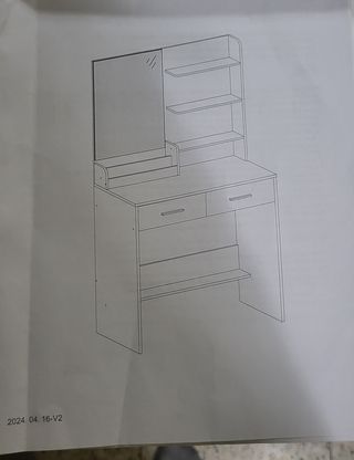 Montaje de escritorios, tocadores y más.