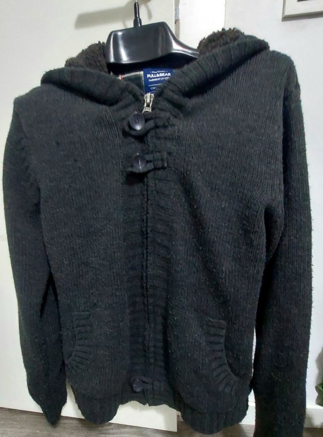 Chaqueta de abrigo con capucha