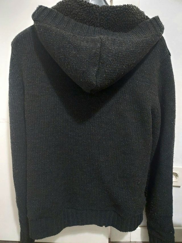 Chaqueta de abrigo con capucha