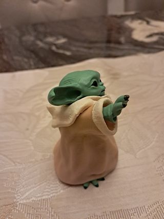 Figura Baby Yoda estática 8 cm alto