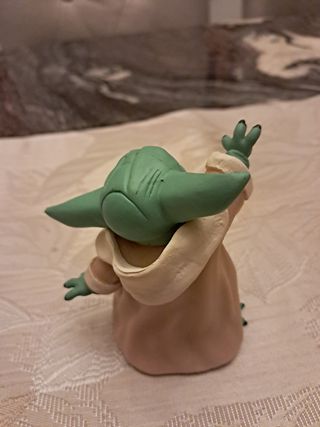 Figura Baby Yoda estática 8 cm alto