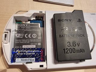 Psp 1004 Blanca con Juegos