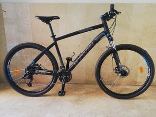 Bici MTB B'TWIN ROCKRIDER 520, 27.5", Talla: XL