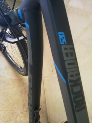Bici MTB B'TWIN ROCKRIDER 520, 27.5", Talla: XL