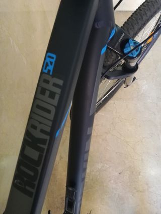 Bici MTB B'TWIN ROCKRIDER 520, 27.5", Talla: XL